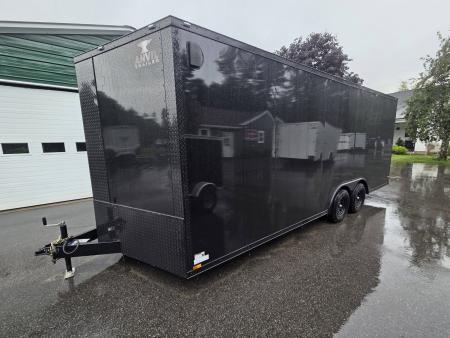 New 2027 Anvil 8.5x20 extra height enclosed cargo trailer black with black out trim Cargo / Enclosed Trailer
