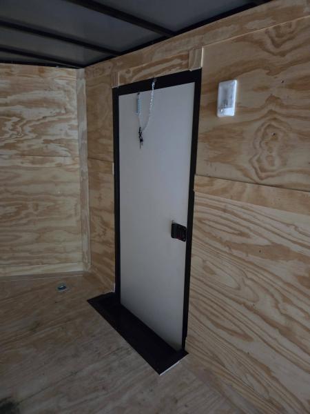 New 2027 Anvil 8.5x20 extra height enclosed cargo trailer black with black out trim Cargo / Enclosed Trailer