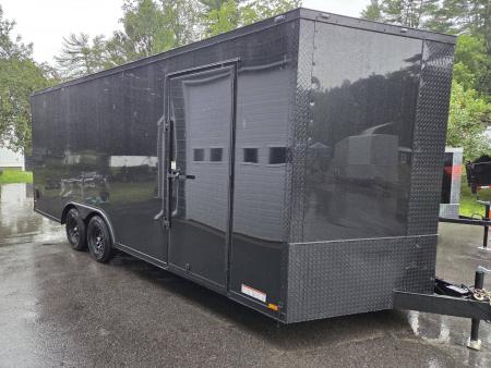 New 2027 Anvil 8.5x20 extra height enclosed cargo trailer black with black out trim Cargo / Enclosed Trailer