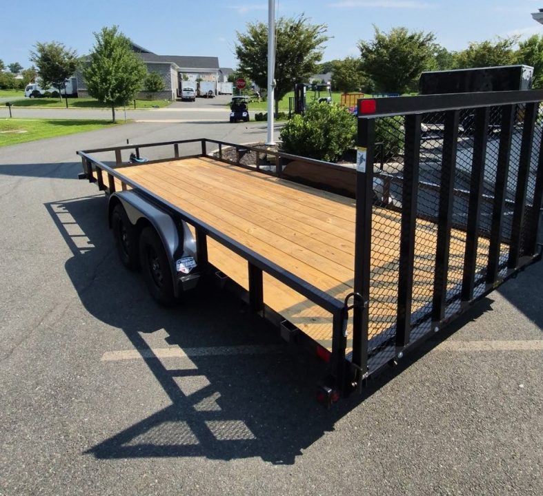 New 2027 BIG TEX TRAILERS 70PI-18 7x18 Utility Trailer