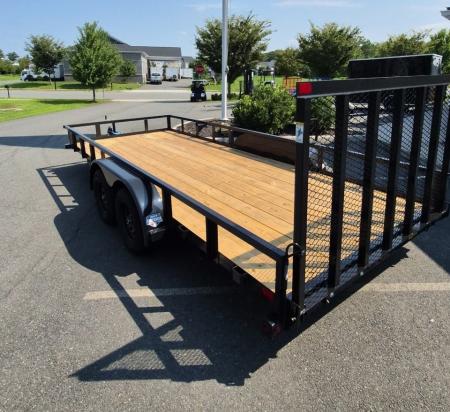 New 2027 BIG TEX TRAILERS 70PI-18 7x18 Utility Trailer
