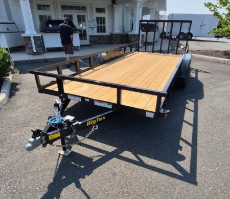 New 2027 BIG TEX TRAILERS 70PI-18 7x18 Utility Trailer