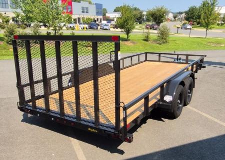 New 2027 BIG TEX TRAILERS 70PI-18 7x18 Utility Trailer