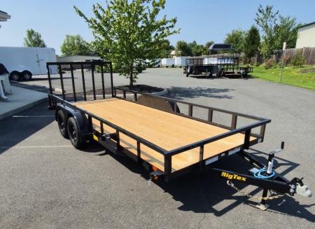 New 2027 BIG TEX TRAILERS 70PI-18 7x18 Utility Trailer