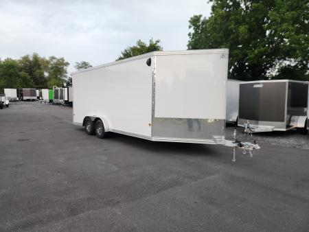 New 2027 ALCOM EZ HAULER ALUMINUM 7.5X18 Snowmobile Trailer
