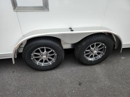 New 2027 ALCOM EZ HAULER ALUMINUM 7.5X18 Snowmobile Trailer
