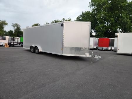 New 2027 ALCOM EZ HAULER ALUMINUM 7.5X22 Snowmobile Trailer