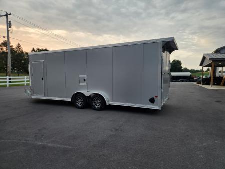 New 2027 ALCOM EZ HAULER ALUMINUM 7.5X22 Snowmobile Trailer