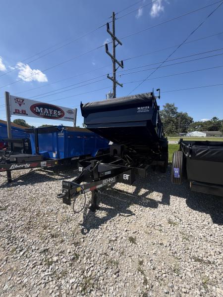New 2027 BEHNKE ENTERPRISES LPD83X16E102 DUMP TRAILER 83X16 TA 24  SIDES (GVW:20000) BLACK