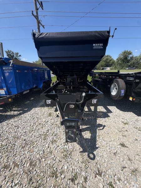 New 2027 BEHNKE ENTERPRISES LPD83X16E102 DUMP TRAILER 83X16 TA 24" SIDES (GVW:20000) BLACK