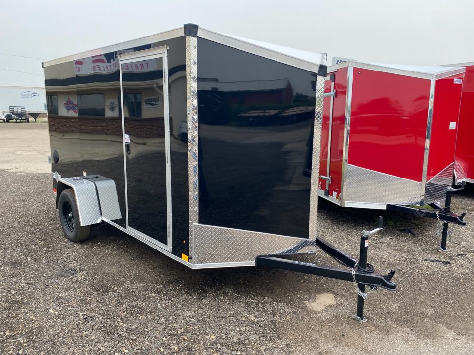 New 2027 Stealth Trailers Mustang 7x16 V-Nose Ramp Door 6'6" Cargo / Enclosed Trailer