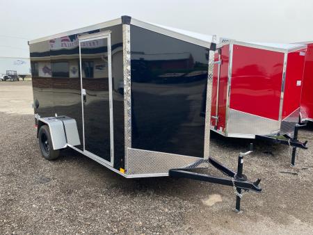 New 2027 Stealth Trailers Mustang 7x16 V-Nose Ramp Door 6'6" Cargo / Enclosed Trailer