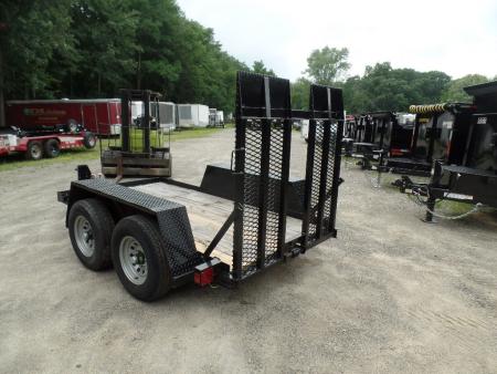Re-manufactured 2027 Cross Country Manufacturing 6X10 Scissor Lift / Skid Steer 9,990 GVWR Equipment Trailer