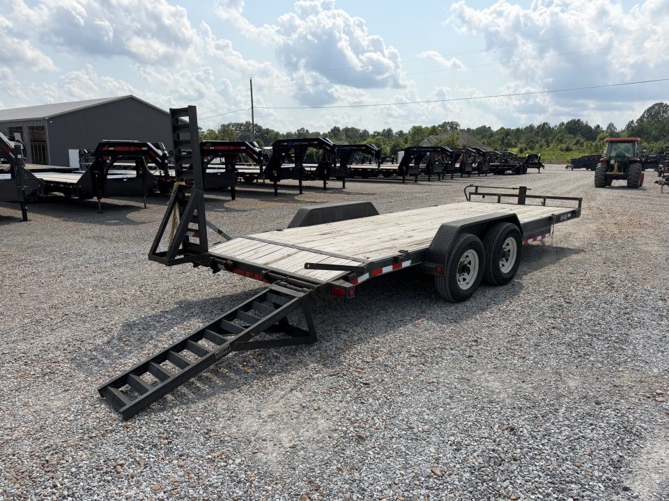 Used 2005 Load Trail 83"X20' 14K GVWR Equipment Trailer