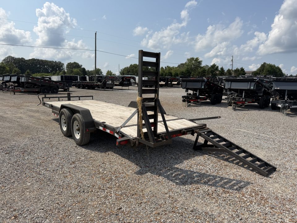 Used 2005 Load Trail 83"X20' 14K GVWR Equipment Trailer