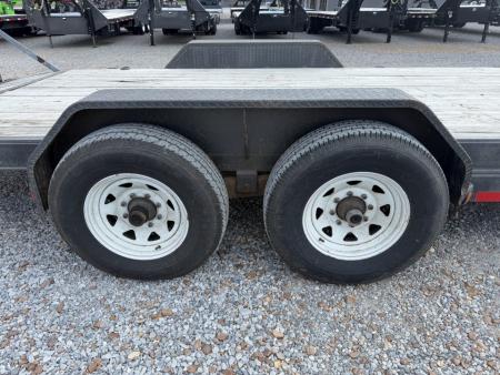Used 2005 Load Trail 83"X20' 14K GVWR Equipment Trailer