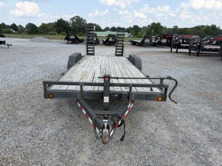 Used 2005 Load Trail 83"X20' 14K GVWR Equipment Trailer