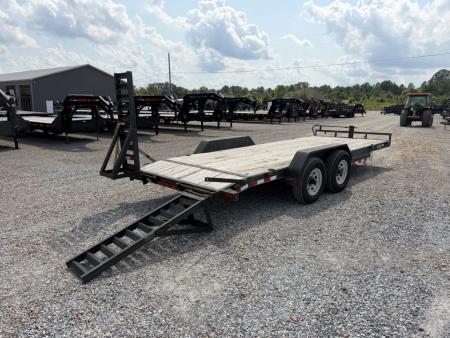 Used 2005 Load Trail 83"X20' 14K GVWR Equipment Trailer