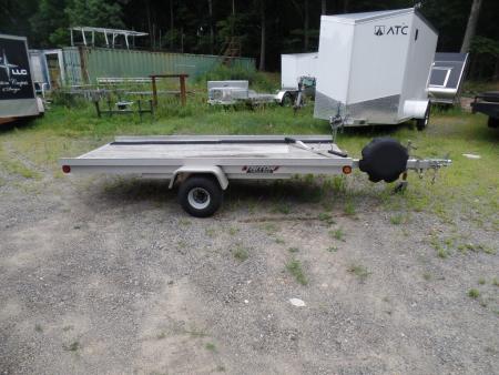 Used 2022 Triton Trailers Single Place 4.5X10 ft. Snowmobile Trailer