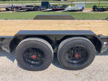New 2027 MAXX-D 83X22 TANDEM 17.5K EQUIPMENT W/ 2' DOVE, STAND UP RAMPS AND TOOL BOX Equipment Trailer