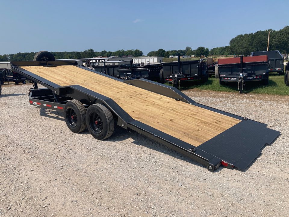New 2027 MAXX-D 102X24 TANDEM 17.5K FULL TILT W/ HYDROJACKS, DRIVE OVER FENDERS & WIRELESS REMOTE Tilt Trailer