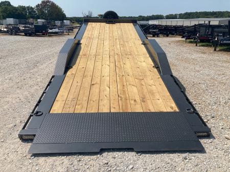 New 2027 MAXX-D 102X24 TANDEM 17.5K FULL TILT W/ HYDROJACKS, DRIVE OVER FENDERS & WIRELESS REMOTE Tilt Trailer