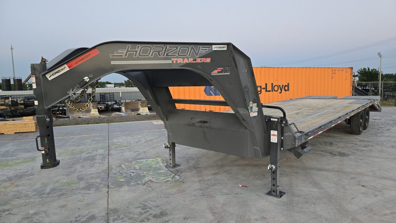 New 2025 Horizon Trailers FTZ 26' x 102" x 34" GN 15,700LBS Deckover Trailer