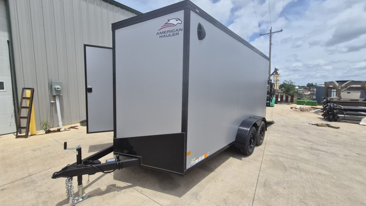 New 2026 American Hauler 7X14 7K Night Hawk Cargo / Enclosed Trailer
