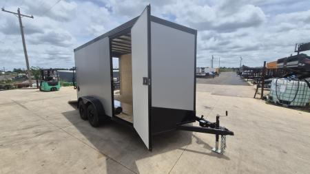 New 2026 American Hauler 7X14 7K Night Hawk Cargo / Enclosed Trailer