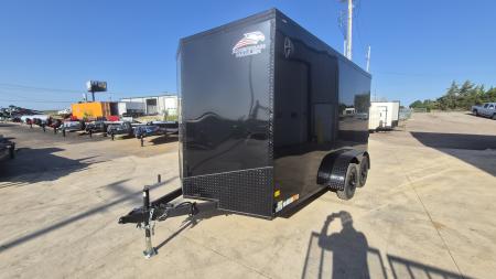 New 2026 American Hauler 7X14 7K Night Hawk Cargo / Enclosed Trailer