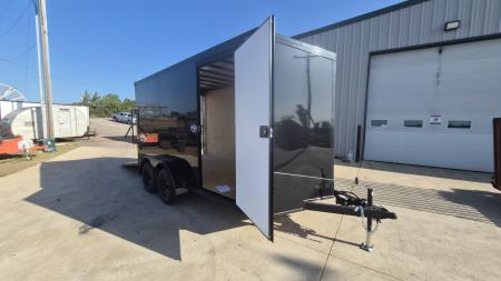 New 2026 American Hauler 7X14 7K Night Hawk Cargo / Enclosed Trailer