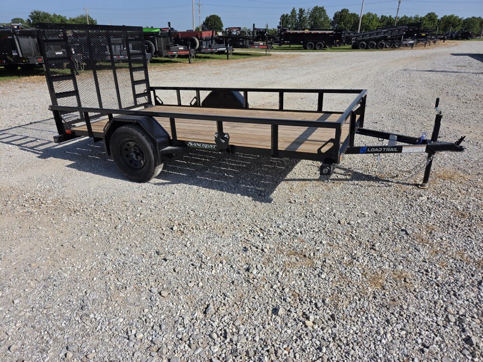 New 2027 Load Trail 77X12 SINGLE 3.5K TUBE TOP UTILITY W/4' SPRING GATE