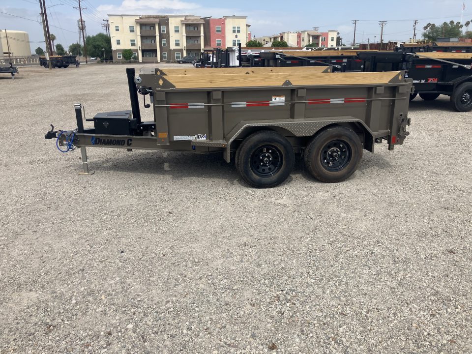 New 2027 Diamond C Trailers GDT 235 10X77 Dump Trailer