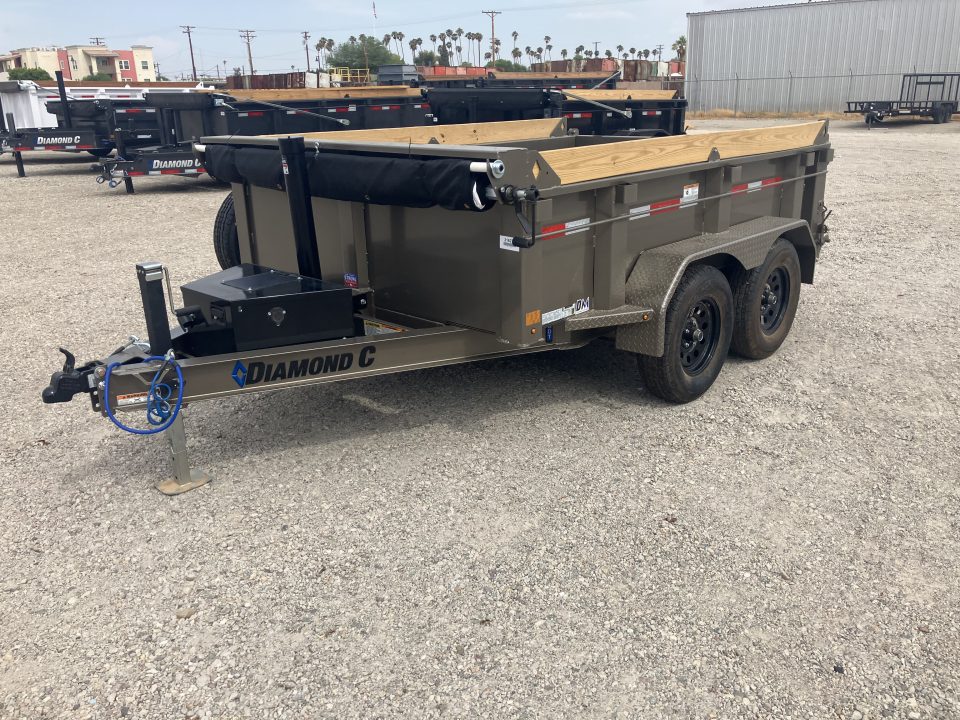 New 2027 Diamond C Trailers GDT 235 10X77 Dump Trailer