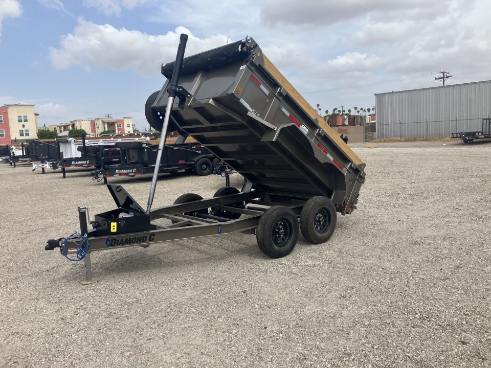 New 2027 Diamond C Trailers GDT 235 10X77 Dump Trailer