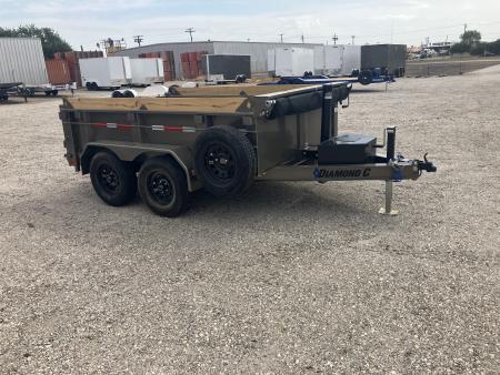 New 2027 Diamond C Trailers GDT 235 10X77 Dump Trailer