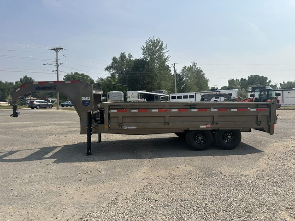 New 2027 Diamond C 16' Deck Over Dump Box