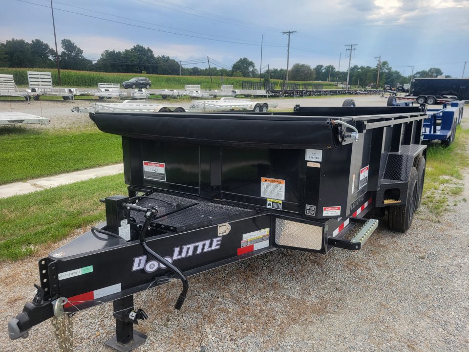 New 2027 Doolittle Trailers 82x14 Scissor Master Dump Trailer