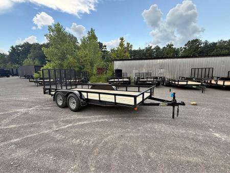 New 2026 Oak Ridge 77x16TA Utility Trailer