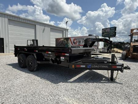 New Load Trail Dump 7x14 14K 18" Sides- Black