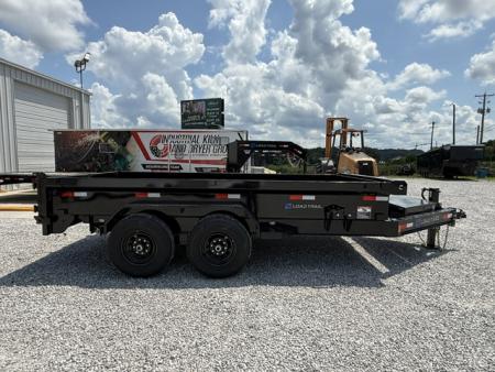 New Load Trail Dump 7x14 14K 18" Sides- Black