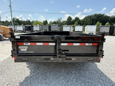 New Load Trail Dump 7x14 14K 18" Sides- Black