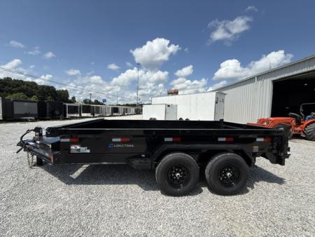 New Load Trail Dump 7x14 14K 18" Sides- Black