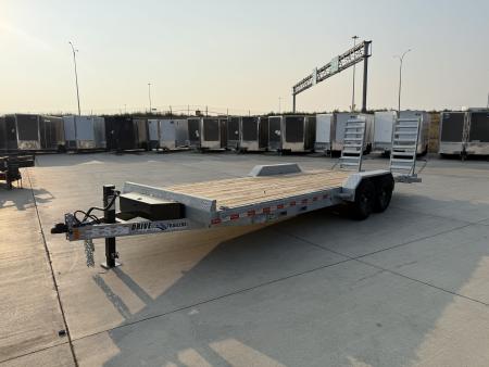 New 2027 Drive Trailers equipment hauler 14K Flatbed Trailer