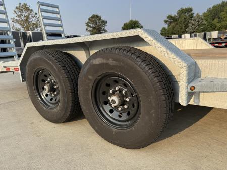 New 2027 Drive Trailers equipment hauler 14K Flatbed Trailer