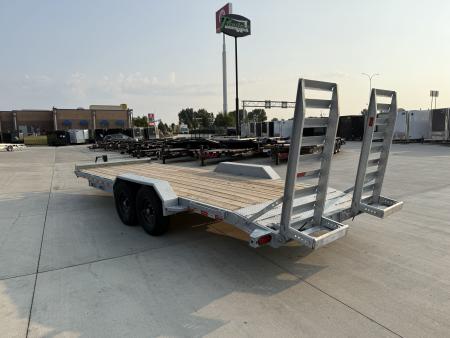 New 2027 Drive Trailers equipment hauler 14K Flatbed Trailer