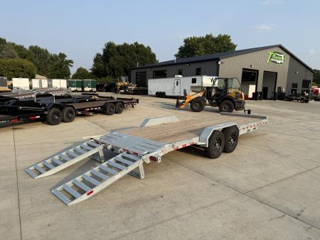 New 2027 Drive Trailers equipment hauler 14K Flatbed Trailer