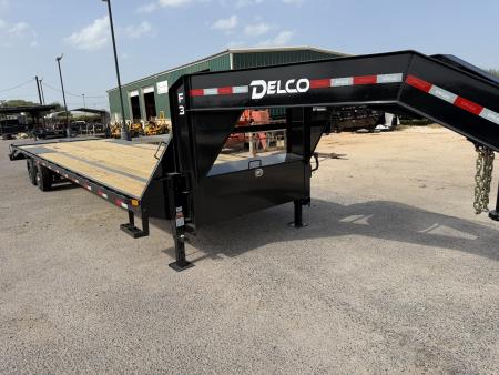New 2027 Delco Trailers 102x32ft Flatbed Trailer