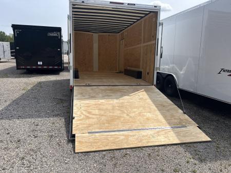 New 2027 Homesteader Trailer 8 FT 6 IN X 16 FT ENCLOSED 7' FT INT HEIGHT RAMP DOOR 9950 GVWR