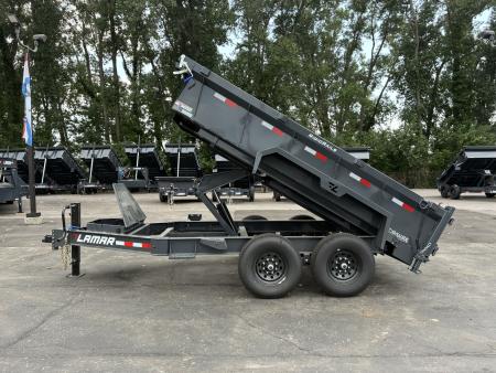 New 2027 Lamar Trailers 83 x12'-14K Low Pro Dump Trailer